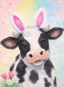 Easter Bunny Cow thumbnail view