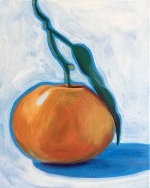 Orange You Glad… - Paint and sip event at At Work Sports Bar in ELK GROVE VLG, IL - PaintNite.com