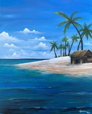 My Sea Shed - Paint and sip event at Irish Eyes Milton in Milton, DE - PaintNite.com