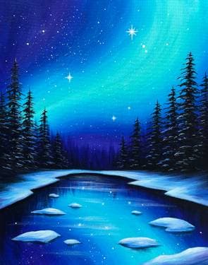 Aurora Pine Creek - Paint Nite event in Markham, ON