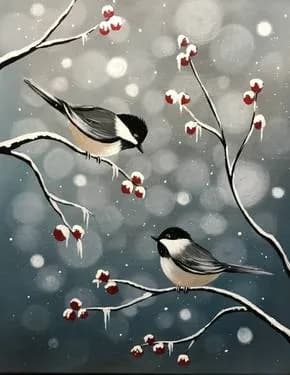 Paint and sip painting in Montreal