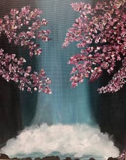 Waterfall & Flowers thumbnail