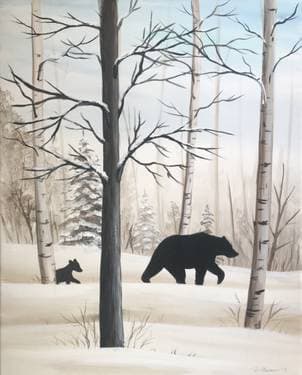 Bearly Keep Up - Paint and sip event at Chilliwack Flame & Fork in Chilliwack , BC - PaintNite.com