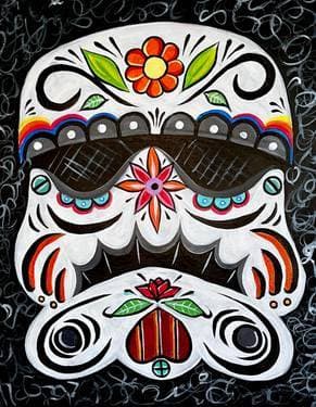 Dead Trooper I - Paint and sip event at Urban 360 Pizza Grill and Tap House in Albuquerque, NM - PaintNite.com