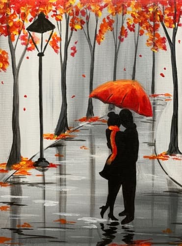 Rainy Autumn Lovers