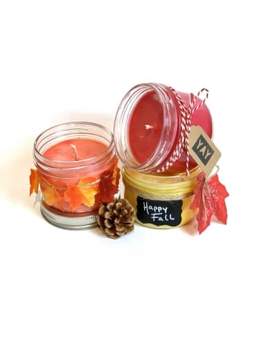 Fall Candle Trio