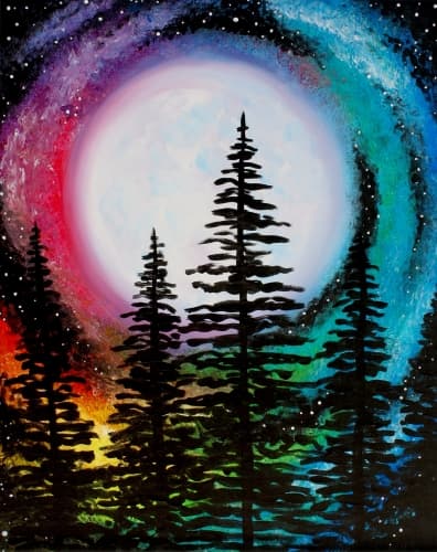 Bright Moon Galaxy