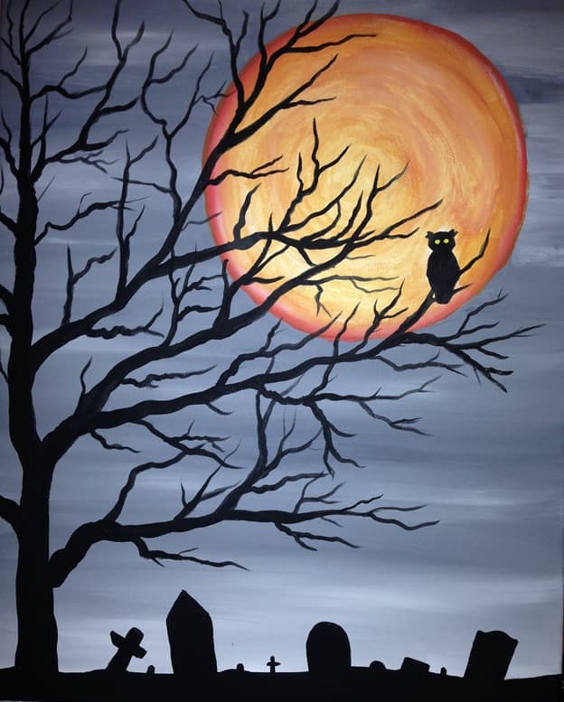 Spooky Tree Owl
