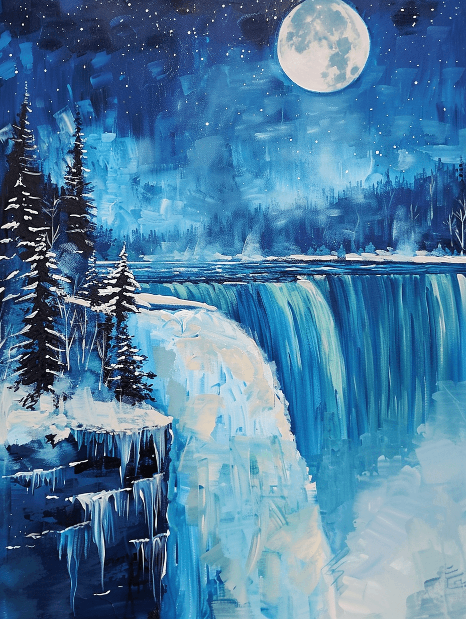 Starlit Niagara
