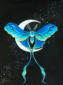 Midnight Luna Moth thumbnail