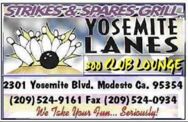 A photo of a Yaymaker Venue called 300 Club (Yosemite Lanes) located in Modesto, CA