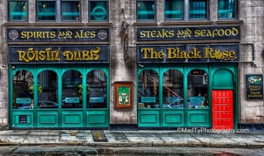 The Black Rose - PaintNite event location