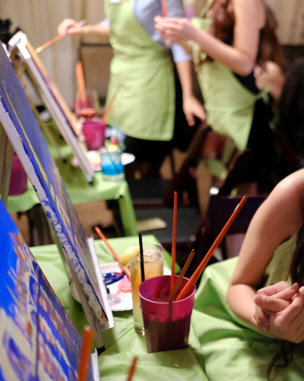 Hotel Vic - March 1 — sample photo from a paint nite event