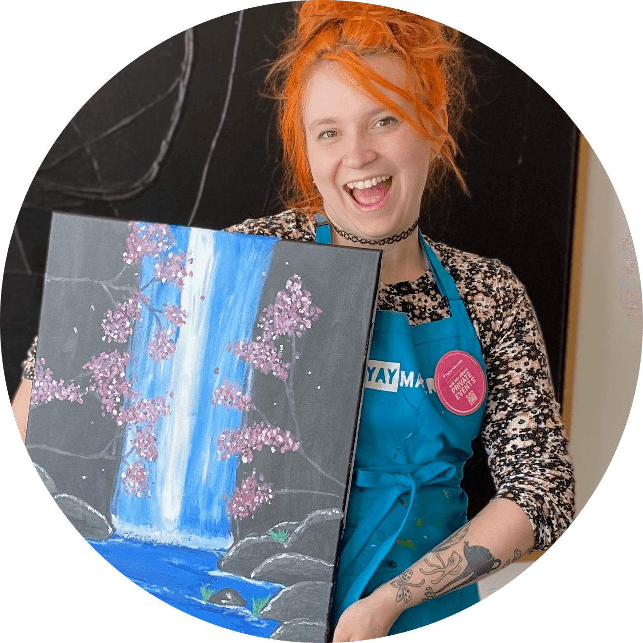 Paint Nite: A Latte of Books — Artist