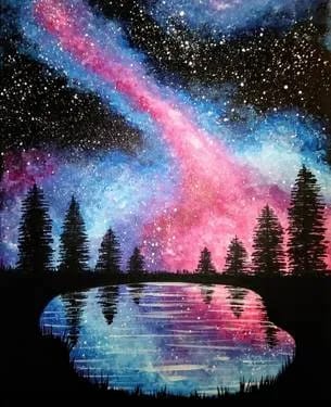 Supernova Galaxy at Freeman's Little New York Sackville — Painting