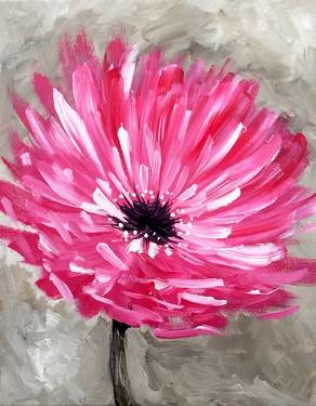Paint Nite FRIDAYS! Portage Orchard Grill Gatineau! Pop of Pink — Painting