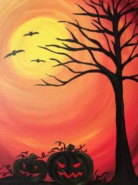 Halloween delight Copy — Painting