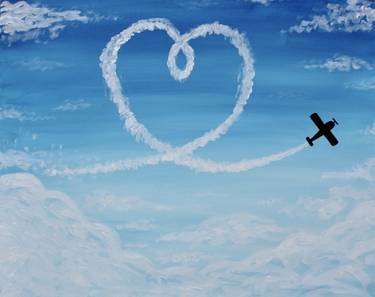 Flying High with Love - The Hub Tavern — Painting