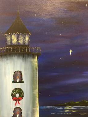 Coastal Christmas — Painting