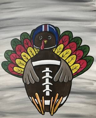 Pass the Turkey — Painting