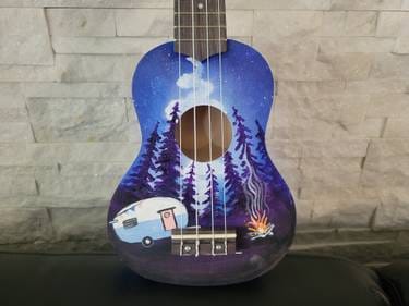 "Paint and Create a  Ukulele" at Eavesdrop (Manassas), on Monday, Mar. 30, at 6:30 — Painting