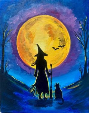 Paint Nite: Witching Hour — Painting