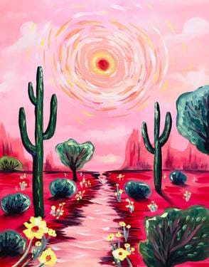 Desert Trippin — Painting