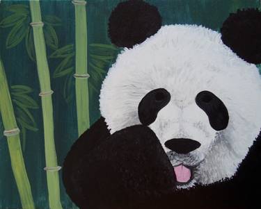 Sunday Mama Bear — Painting