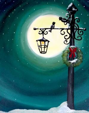 Meet Me at the Corner — Painting