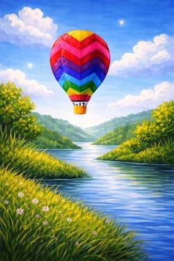 Voyage Coloré — Painting