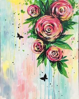 Rose Symphony — Painting