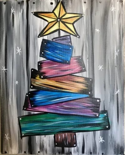 Barn Board Christmas Tree