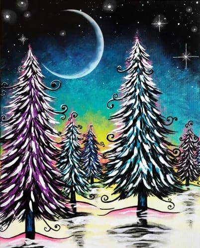 Snowy Moonlight