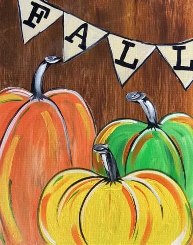 Rustic Fall Pumpkins