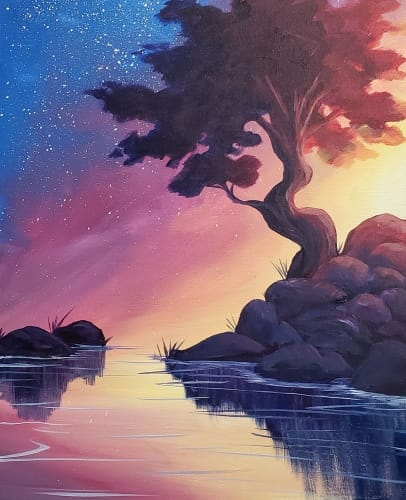 Brilliant Twilight Sky