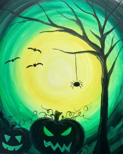 Halloween In Green