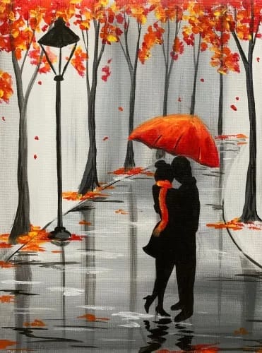 Rainy Autumn Lovers