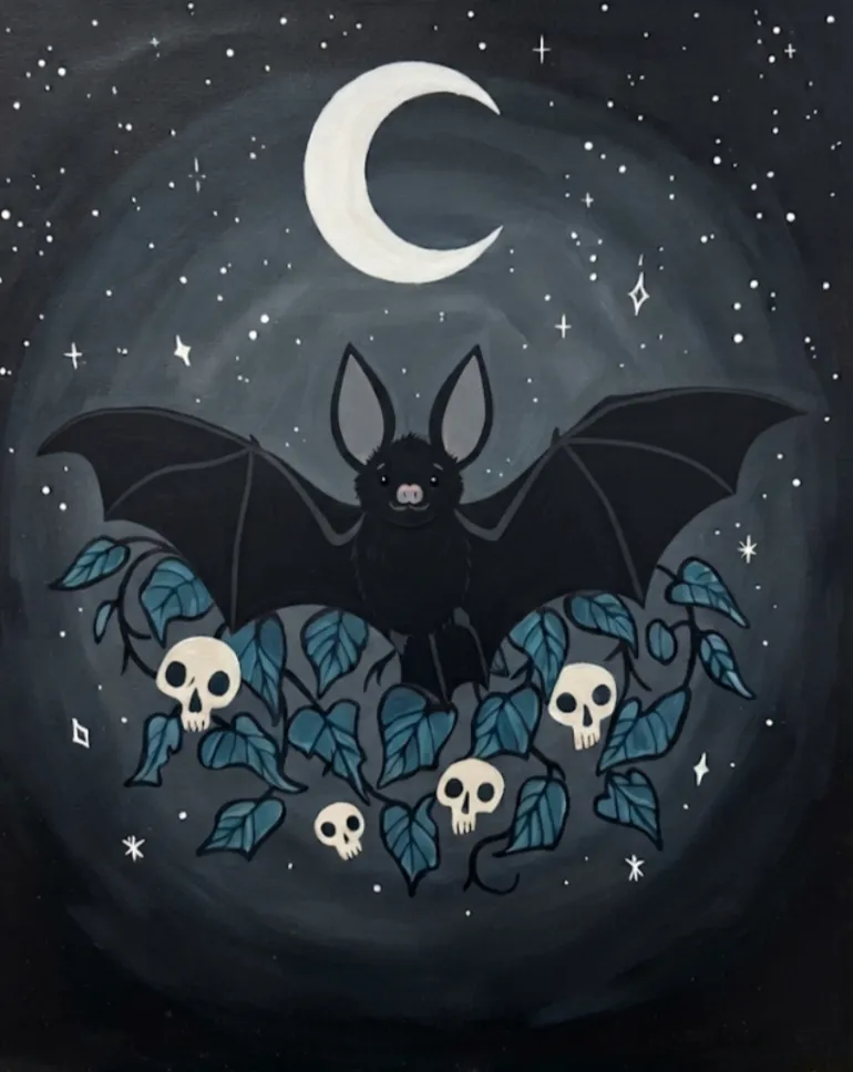 Moonlit Bat