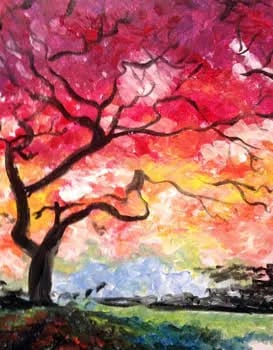 Under the Red Tree