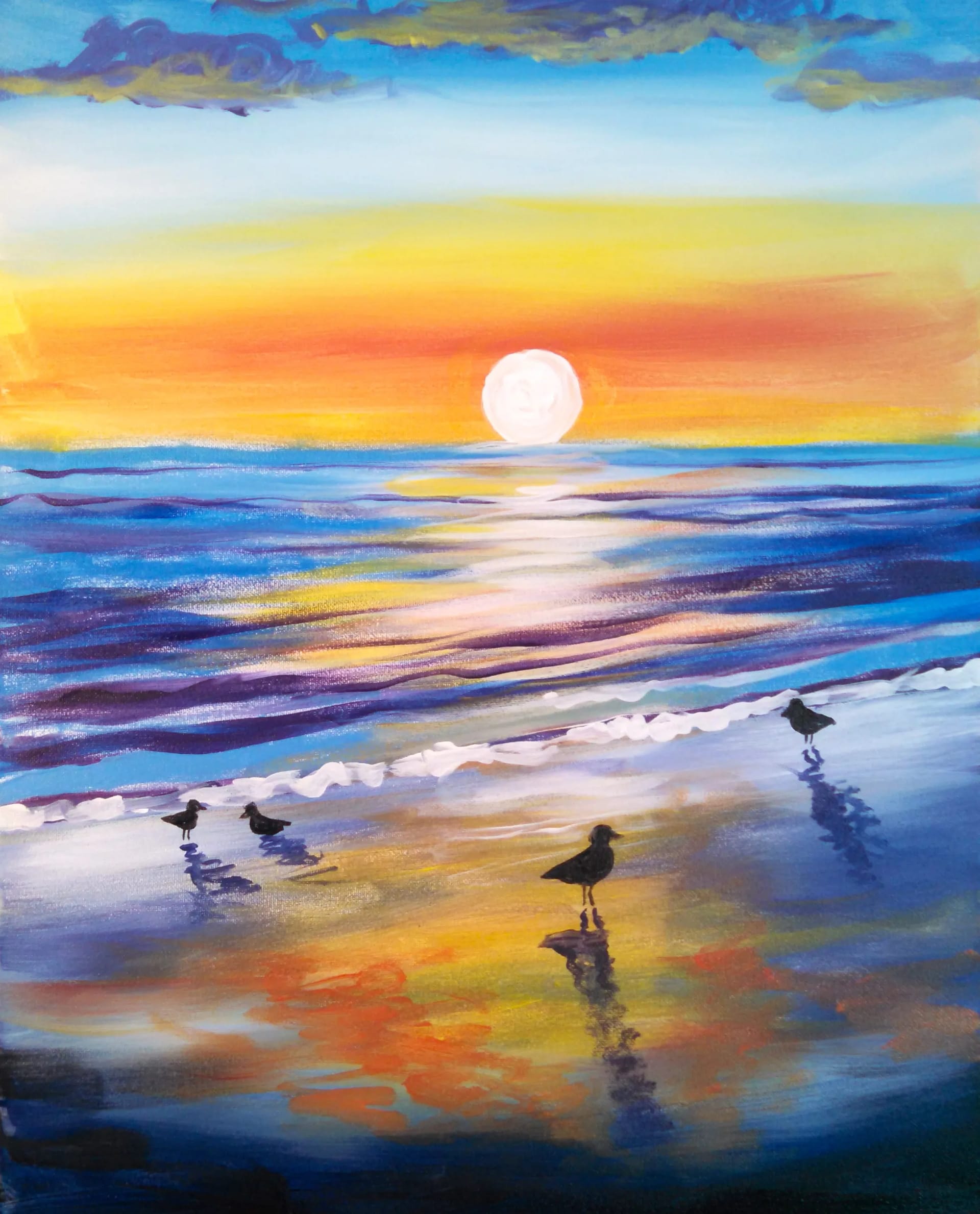 Sunrise Birds