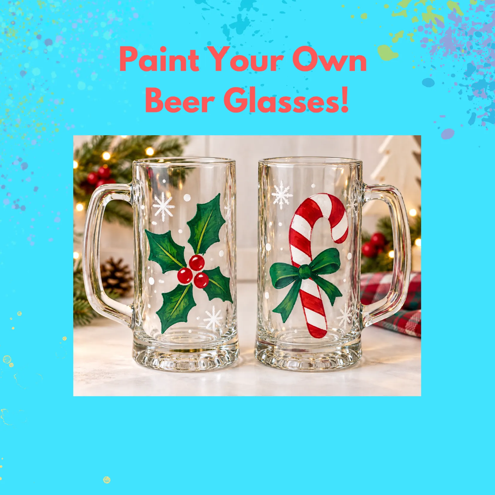 PYO Beer Glasses at Brunswick Bierworks — Painting