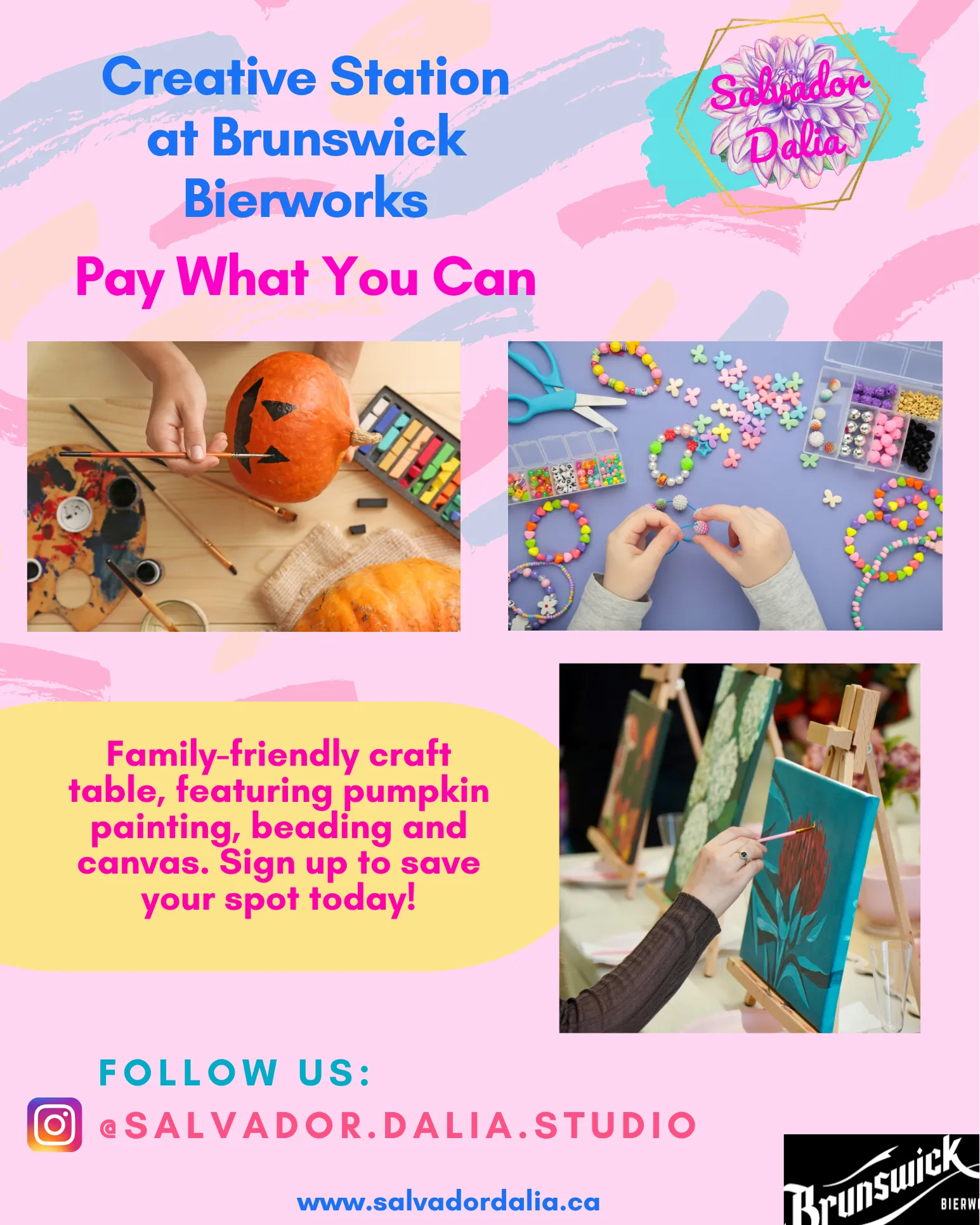 Creative Station at Brunswick Bierworks — Painting