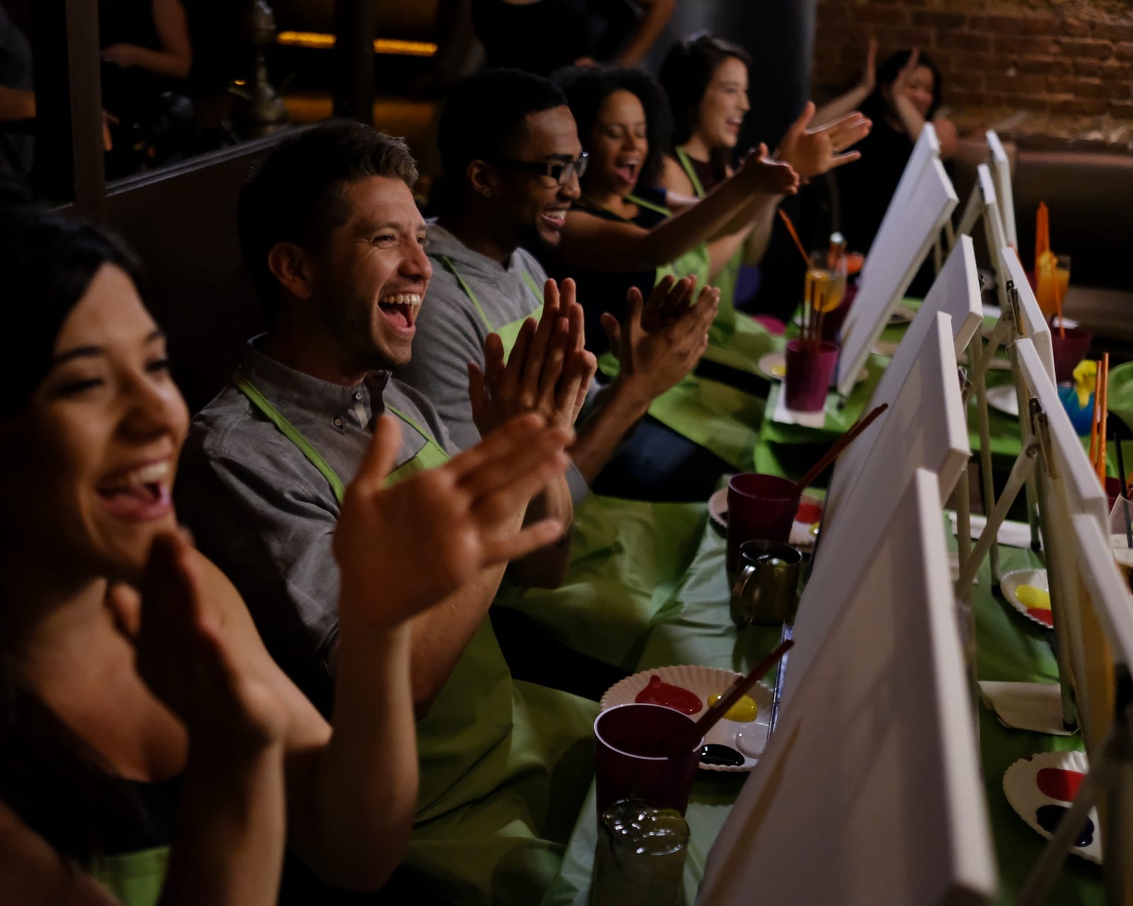 The experience Copy — sample photo from a paint nite event