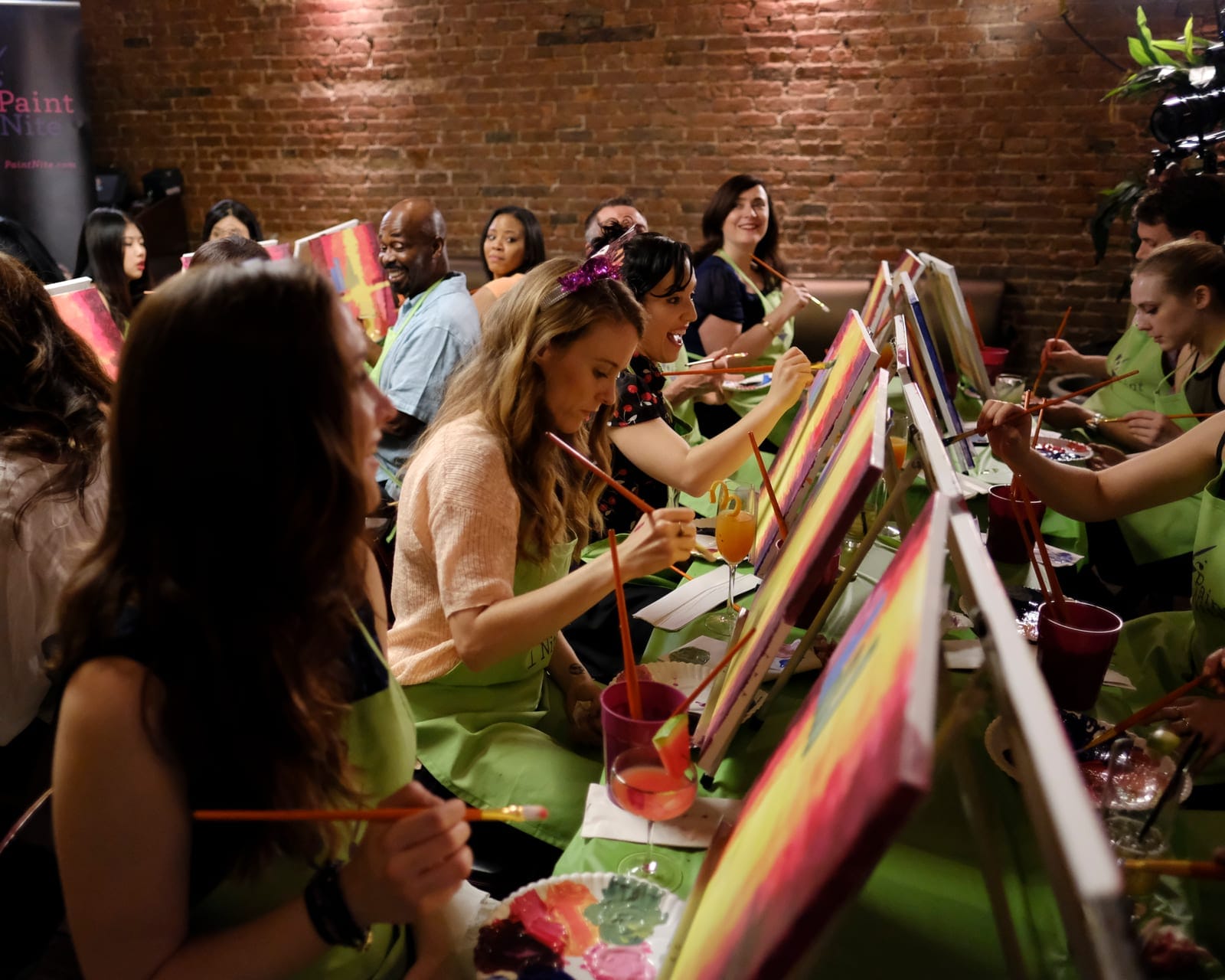 coming soon Copy — sample photo from a paint nite event