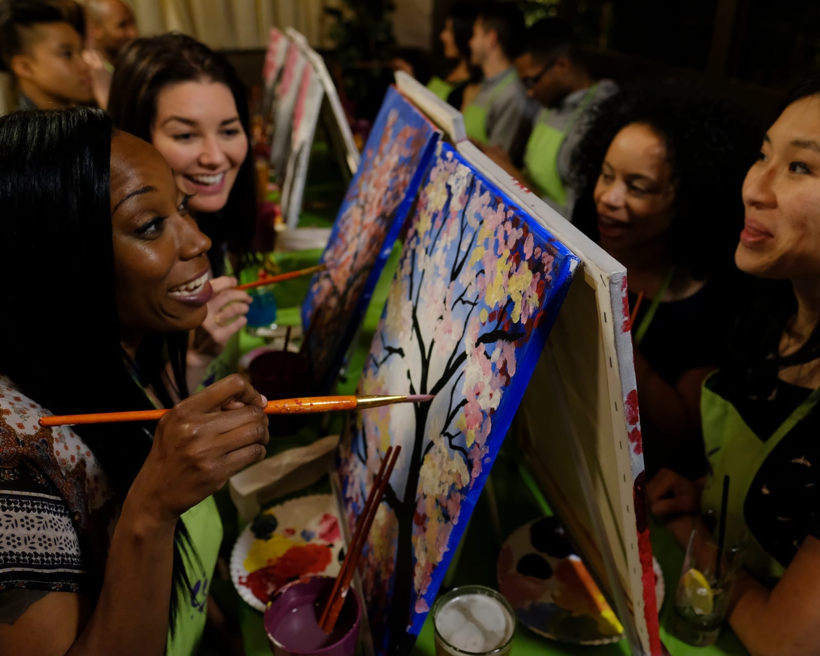 Hotel Vic - Feb 8 — sample photo from a paint nite event