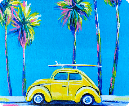 Paint night event showcasing creative artwork and social atmosphere