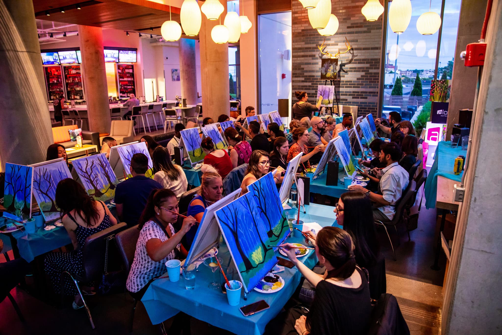 Paint Nite gallery