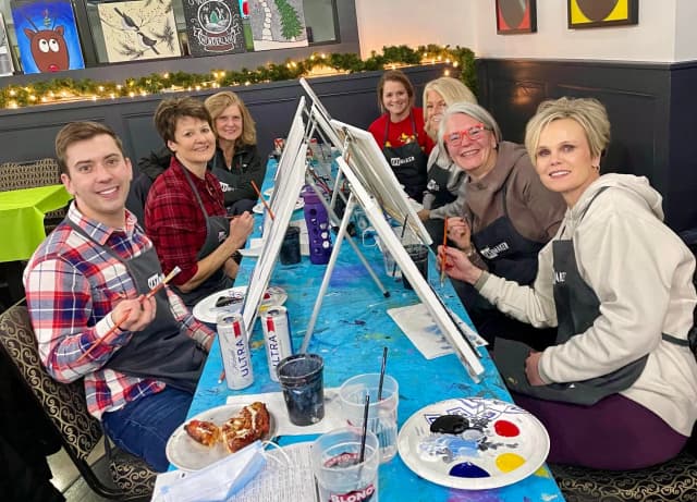 Paint Nite Central IL painting 6
