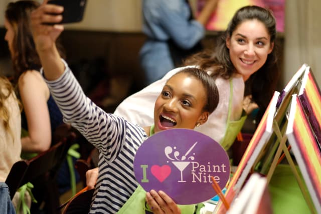 Ashley: Team Buttercup painting 2