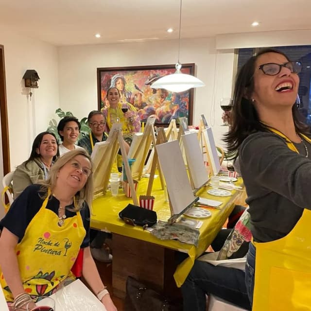 Noche de Pintura Felipe Villegas, Paint Nite artist in Loveland